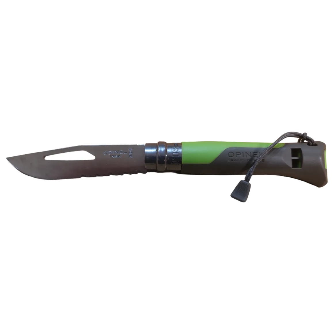 coltello__opinel_n__con_f_0-1.webp COLTELLO - OPINEL N.08 - CON FISCHIETTO - VERDE