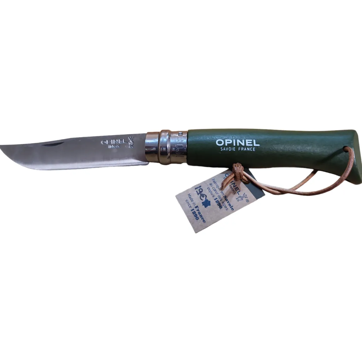coltello__opinel_n__verde_0-1.webp COLTELLO - OPINEL N.8 - VERDE