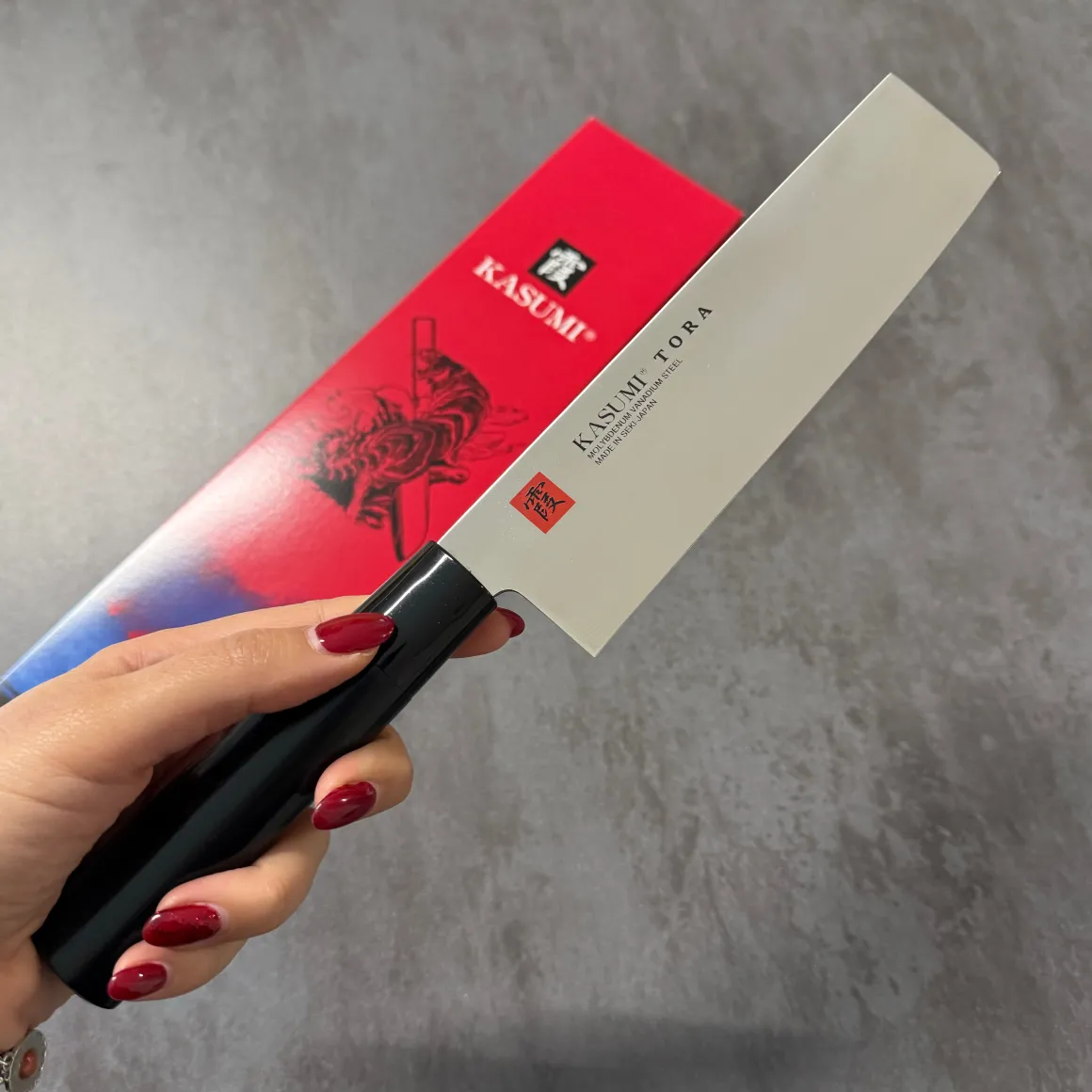 coltello_kasumi_tora__nak_4.webp Coltello Kasumi Tora - Nakiri 16,5 Cm