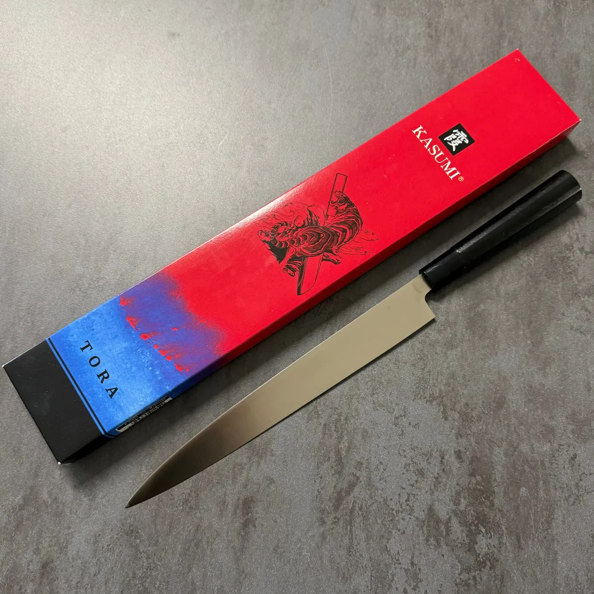 coltello_kasumi_tora__yan_3.webp Coltello Kasumi Tora - Yanagiba 27Cm
