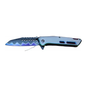 COLTELLO RICHIUDIBILE - THIRD RAINBOW - DAMASCO