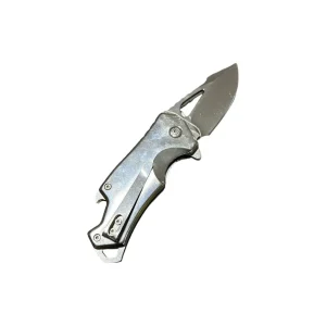 COLTELLO RICHIUDIBILE IN ACCIAIO INOX CON APRIBOTTIGLIE - THIRD