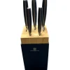 CS - CEPPO IN LEGNO CON COLTELLI FORGIATI