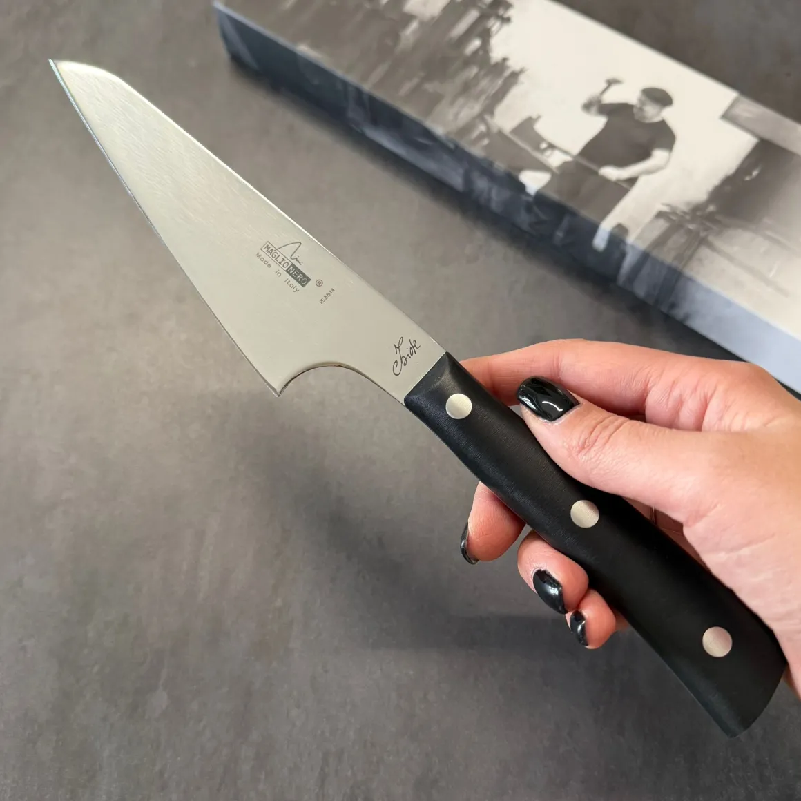 maglionero__coltello_util_4.webp MAGLIONERO - COLTELLO UTILITY LINEA ISIDE - 14 CM POM