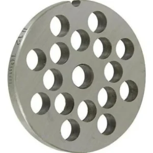 REBER - PIASTRA TRITACARNE ACCIAIO COMUNE N12 FORO 10