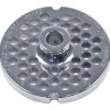 SALVADOR - PIASTRA TRITACARNE AUTOAFFILANTE ACCIAIO INOX - N 12 FORO 6