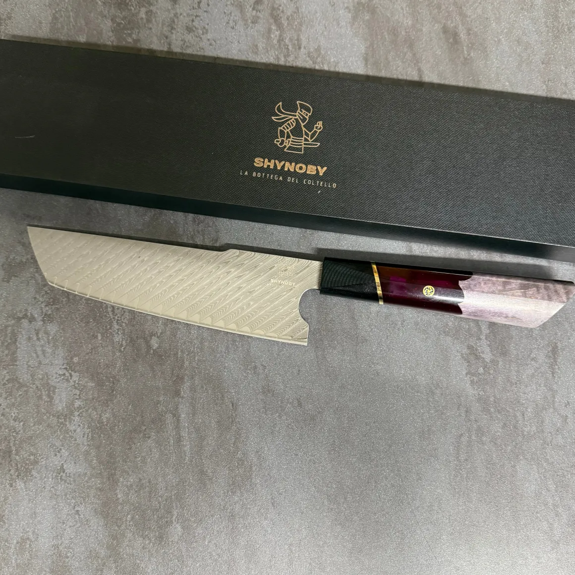 shynoby_damasco__kiritsuk_0.webp Shynoby Damasco - Kiritsuke Purple - 18,5cm