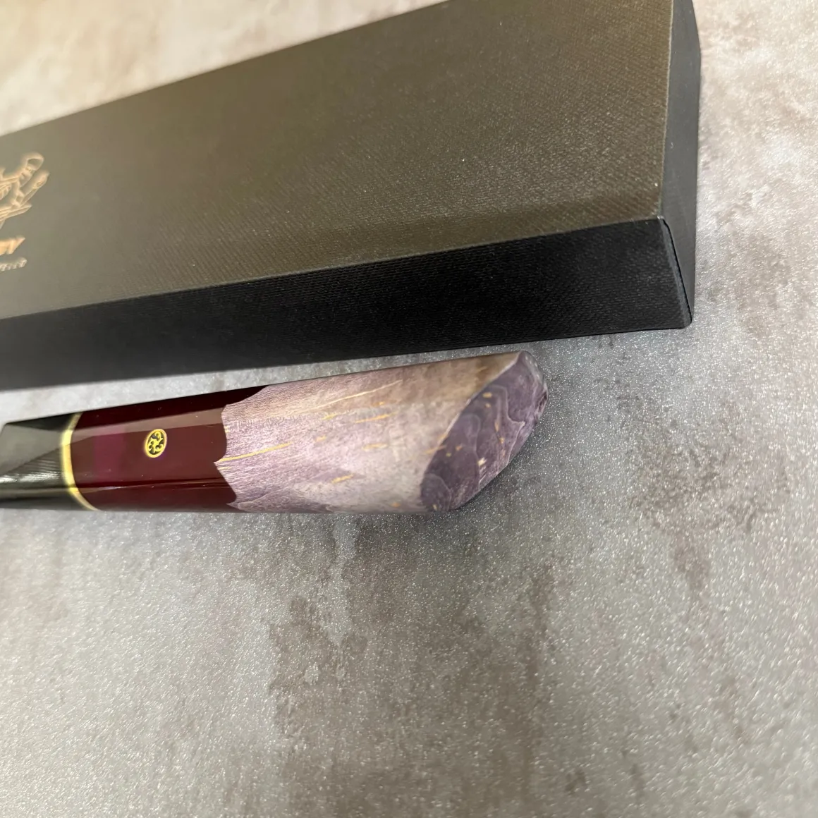 shynoby_damasco__kiritsuk_4.webp Shynoby Damasco - Kiritsuke Purple - 18,5cm